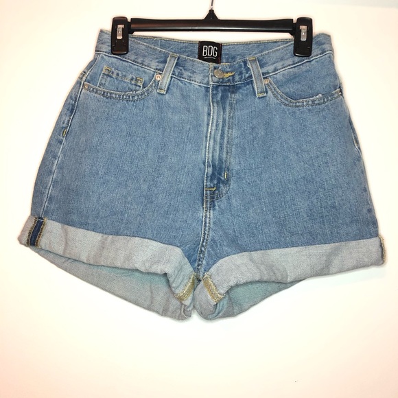 BDG Urban Outfitters Cuffed Mom High Rise Shorts - Picture 3 of 16